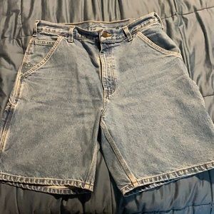 Men’s jean shorts from Carhartt size 36